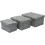 MantraRaj Urban Rectangular Paper Storage Boxes With Lids Set of 3 Foldable Storage Boxes With Lids 2