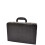Black Leather Look Attache Croc Print Small Briefcase Dual Lock Lyon 6