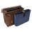 Brown Mud Hunter Leather Briefcase Expandable Office Bag Messenger Laptop Case Thomas 6