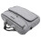 Laptop Bag Casual Briefcase Satchel Soft Polyester Jean Grey 8