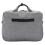 Laptop Bag Casual Briefcase Satchel Soft Polyester Jean Grey 3