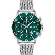 Hugo Boss 1513905 Admiral Chronograph Green Dial Men's Watch