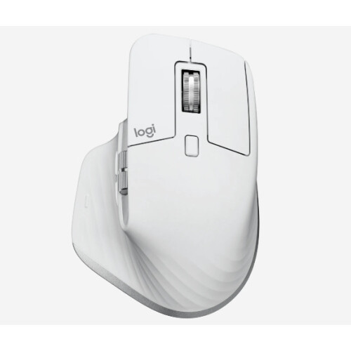 Logitech Mouse - Wireless - Logitech - MX Master 3S - Grigio Chiaro