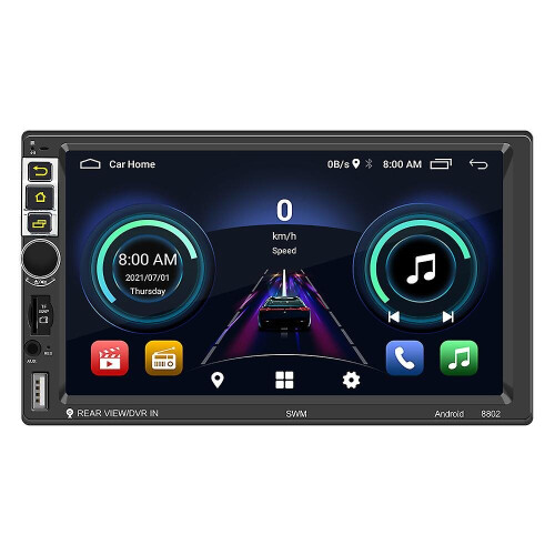 7" Car Gps Navigation For Android Carplay Interconnected Bluetooth Touch Screen Radio 2