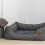 Petface Moss Green Square Dog Bed, Medium 5