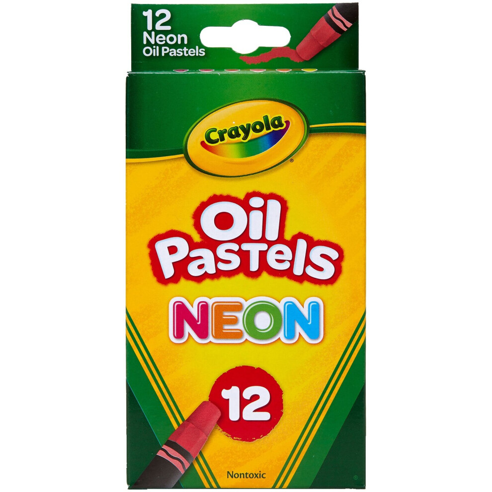 Crayola Oil Pastels-12/Pkg -52-4613