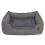 Petface Moss Green Square Dog Bed, Medium 1