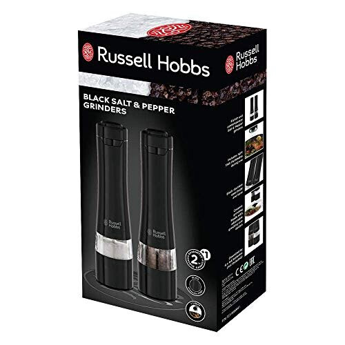 Russell Hobbs Elektro-Mühlen-Set für Salz und Pfeffer 2