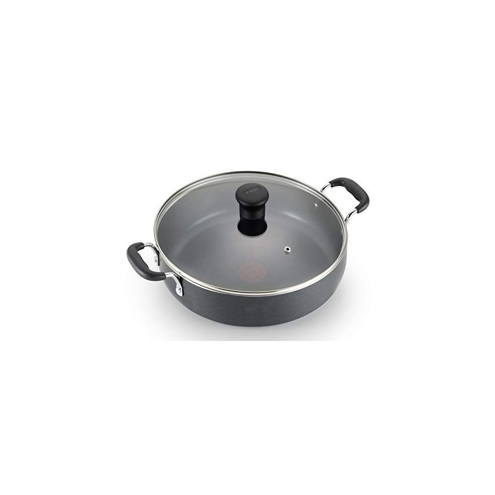 T-Fal Non-Stick Sauce Pan, Black, 12"-image-OPC-PB8WQXW-NEW