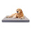 Nobleza - Extra Large Dog Bed Washable XL Dog Beds Sponge Orthopedic Dog Crate Bed Dog Crate Mattress Flat Dog Beds with Removable Zip Cover Pet Bed 1