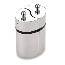 Grunwerg MM-1086S Complimates Mix & Match Interlocking Flavour Creators 2 Piece Pepper Mill & Salt Mill with Ceramic Gears, 18/8 Stainless Steel,