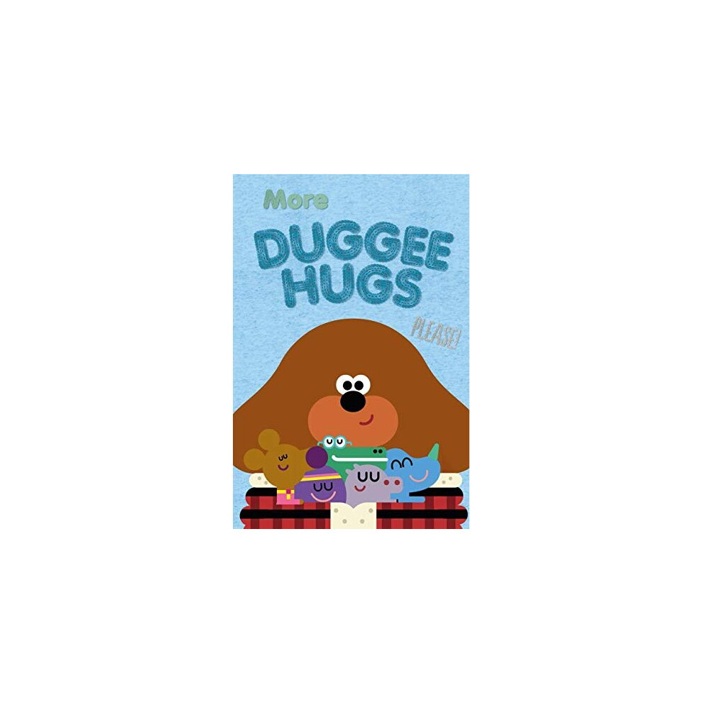 Hey Duggee Official Fleece Throw | Duggee Hug Design Super Soft Blanket | Perfect for Any Bedroom, Multi, 100 x 150cm