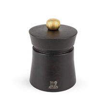 Macina pepe Baya legno cioccolato 8 cm Peugeot