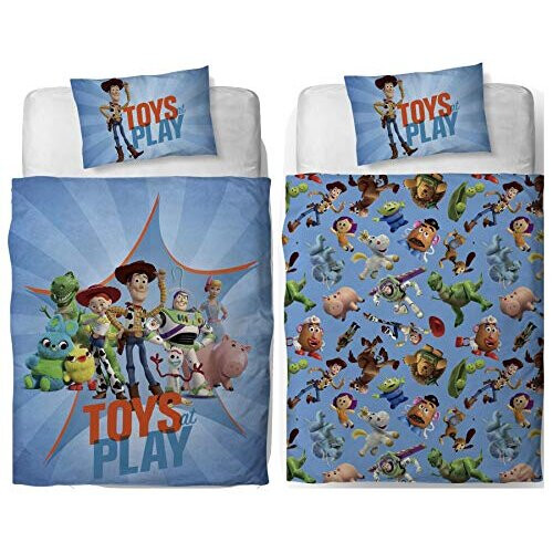 Official Toy Story 4 Single Duvet Cover | Toys At Play Design ...