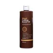 Furniture Clinic Chopping Board Oil (500ml) | Food Grade Mineral Oil to Protect and Restore | Use on Wood Cutting Boards, Butchers Blocks and