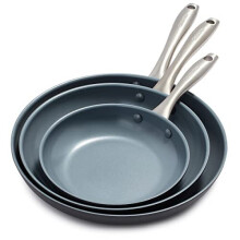 Zestaw patelni GreenPan Lima Healthy Ceramic Nonstick 8"""", 10"" i 12"""" Szary