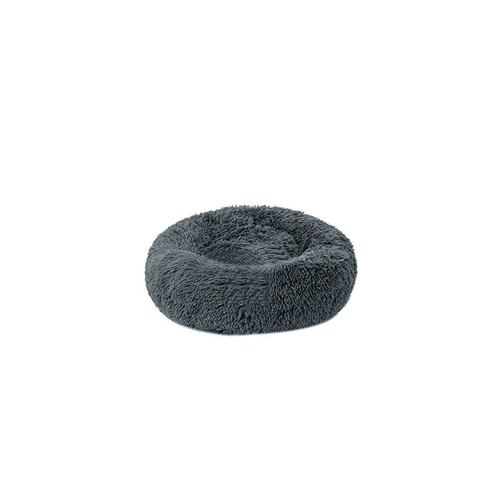 Hirix Alivio Plush Donut Pet Bed, Calming Round Dog Cat Warm Cosy Cuddler Kennel Soft Puppy Sofa,Luxury Cat Cushion Bed Sleeping Bag With Anti-Slip