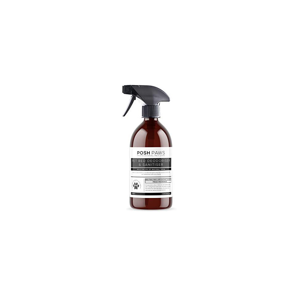 Posh Paws Pet Bed Cleaner Deodoriser & Sanitiser, 500Ml