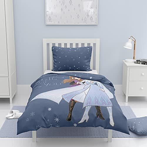 CnA Stores Frozen Single Duvet Cover Set 100 COTTON, Disney Characters