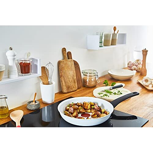 Tefal C41702 Ceramic Control Frying Pan 20 cm Safe Ceramic Seal Thermo