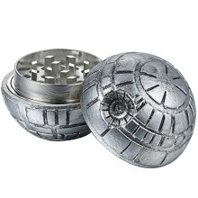 Star Wars Herb Grinder,Spespo Spiece Milll ,3 parts 55 mm Portable Zinc Alloy Grinder