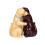 Pacific Giftware Kramande Labradors Magnetiska Keramik Salt- och Pepparkar Set 1