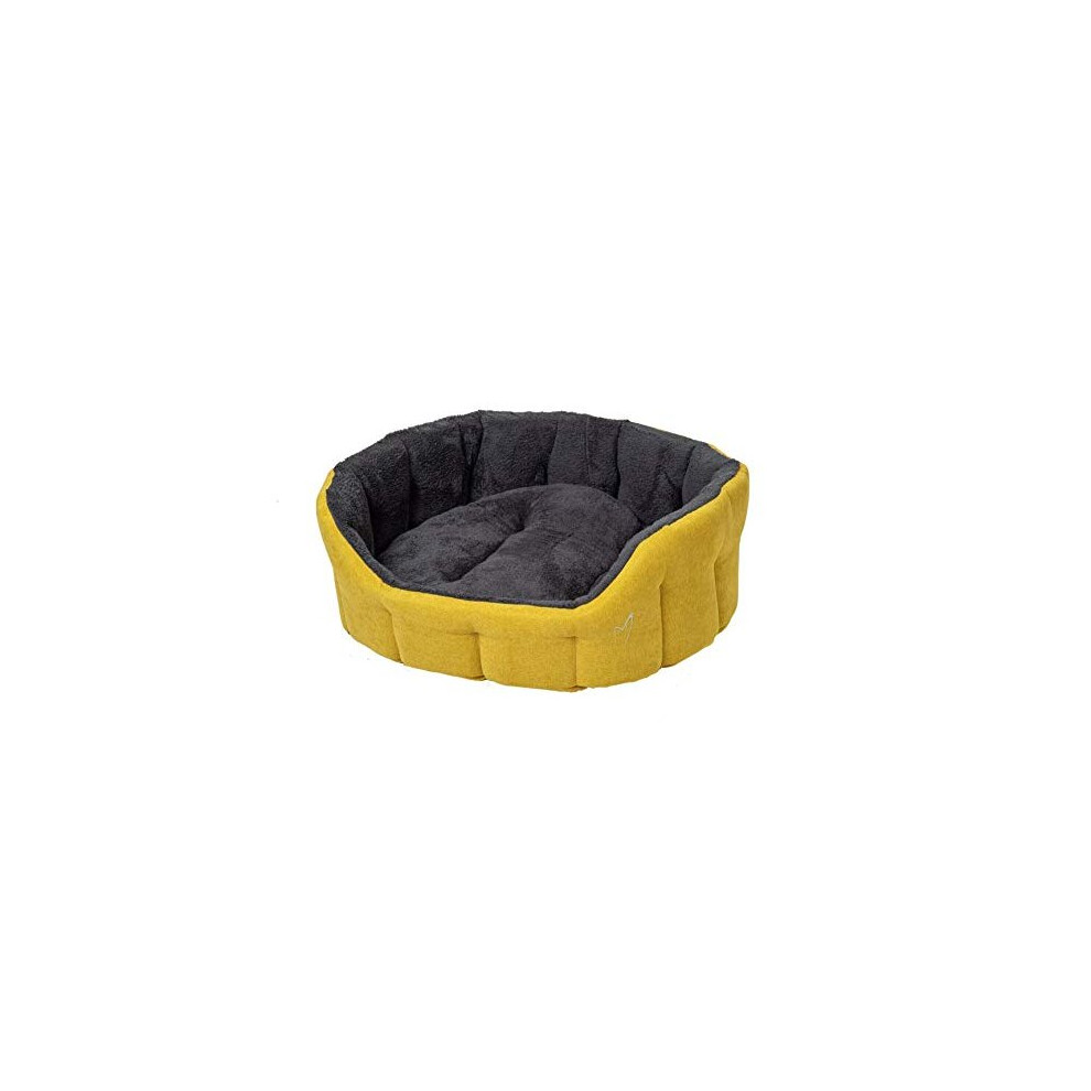 Gorpets Gorpets Camden Deluxe Bed Large (30 Inch) Winter Mustard