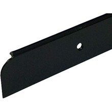 Kitchen Worktop End Cap Black 30mm x 630mm