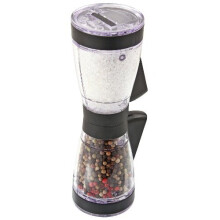 Fackelmann Spice Mill, Stainless Steel, Black/Transparent, 20.5 x 8 cm