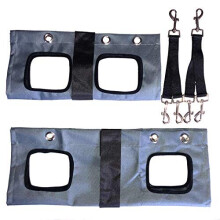 1 Dog Grooming Hammock/Relaxation Restraint (Medium, Grey)