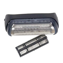 Shaver Foil Shaver Grille Shaving Replacement Foil Frame for Braun 10B/20B 180 190 190S 1775 1735 2675