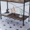 Vida Designs (Dark Wood) Brooklyn Industrial 2 Drawer Console Table Shelf 4