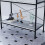Vida Designs (Grey) Brooklyn Industrial 2 Drawer Console Table Shelf 4