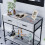 Vida Designs (Grey) Brooklyn Industrial 2 Drawer Console Table Shelf 3