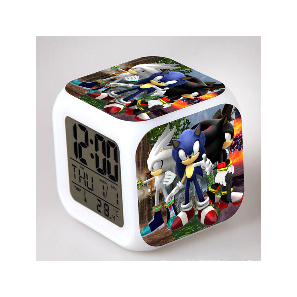 Sonic Alarm Clock Kids Gifts Alarm Clock Style A20