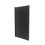 NES Home 800mm Square Bath Screen Black Profile Tinted Black Glass Reversible | Kai 5