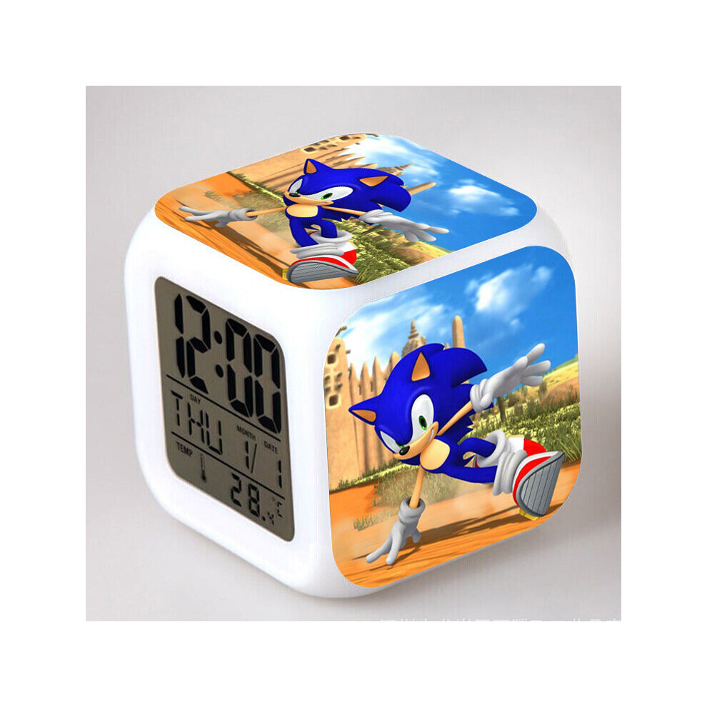 Sonic Alarm Clock Kids Gifts Alarm Clock Style A17