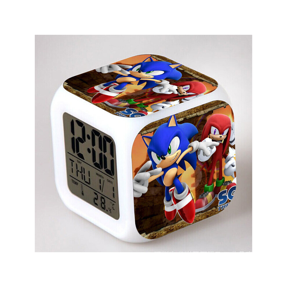 Sonic Alarm Clock Kids Gifts Alarm Clock Style A18