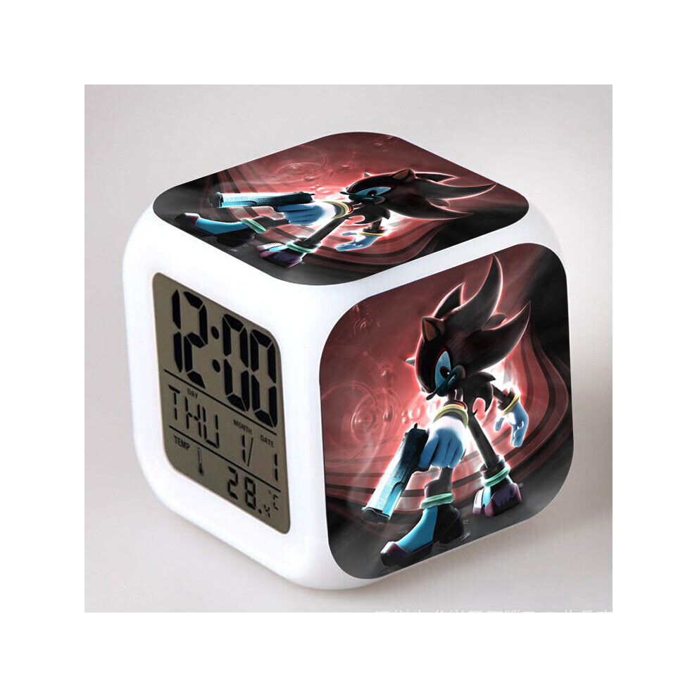 Sonic Alarm Clock Kids Gifts Alarm Clock Style A29