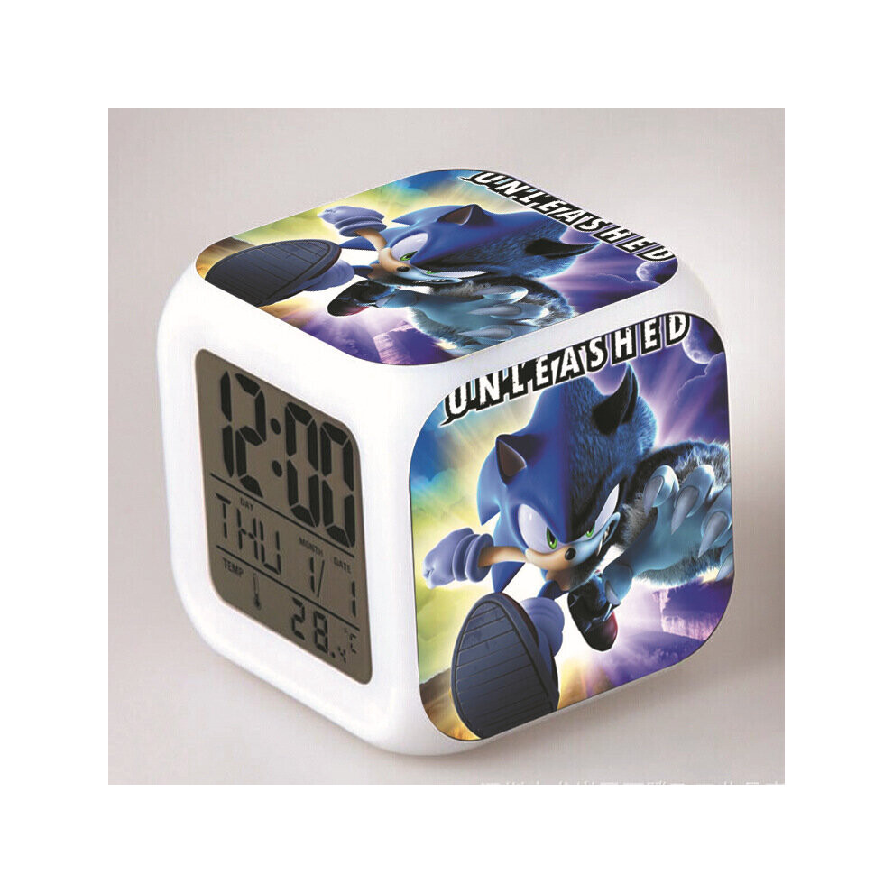 Sonic Alarm Clock Kids Gifts Alarm Clock Style A27