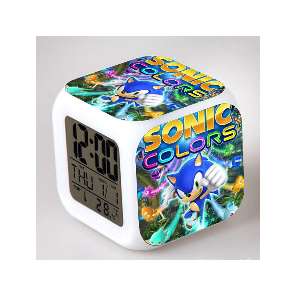 Sonic Alarm Clock Kids Gifts Alarm Clock Style A31