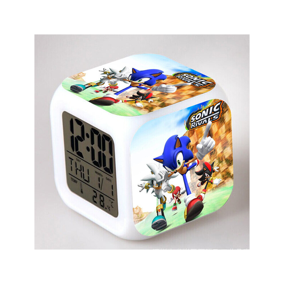 Sonic Alarm Clock Kids Gifts Alarm Clock Style A28