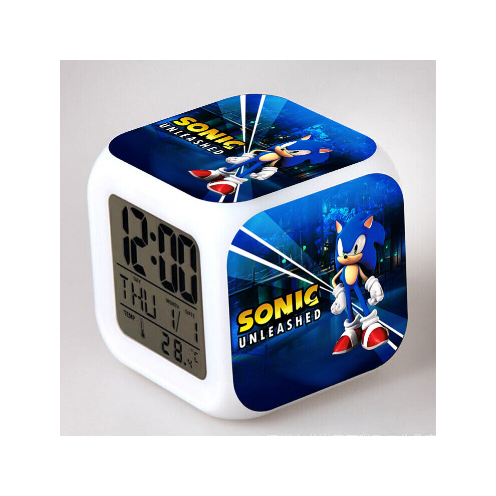 Sonic Alarm Clock Kids Gifts Alarm Clock Style A25