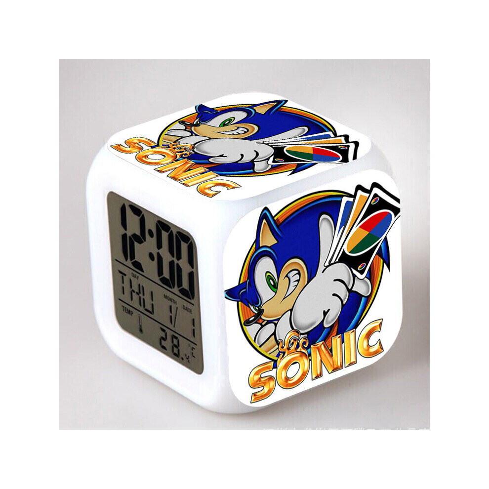 Sonic Alarm Clock Kids Gifts Alarm Clock Style A32