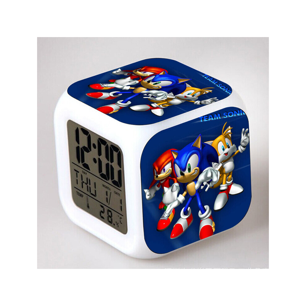 Sonic Alarm Clock Kids Gifts Alarm Clock Style A33