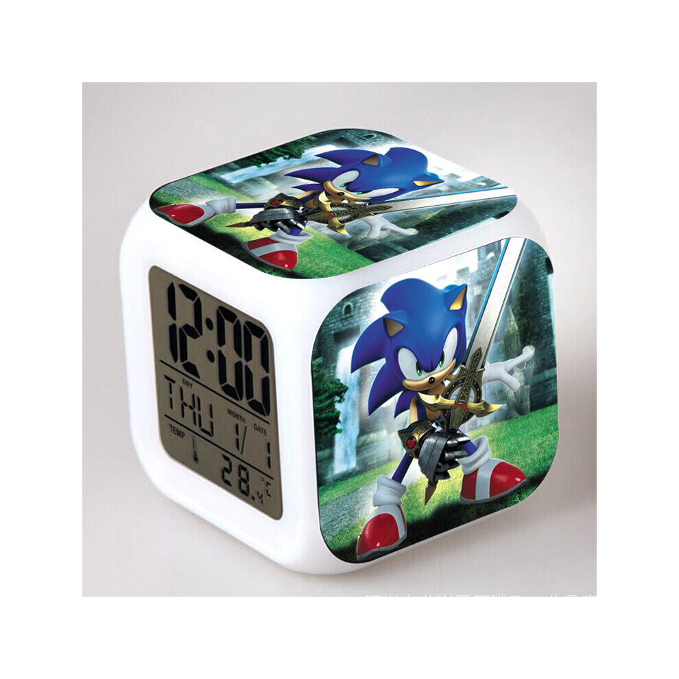 Sonic Alarm Clock Kids Gifts Alarm Clock Style A34