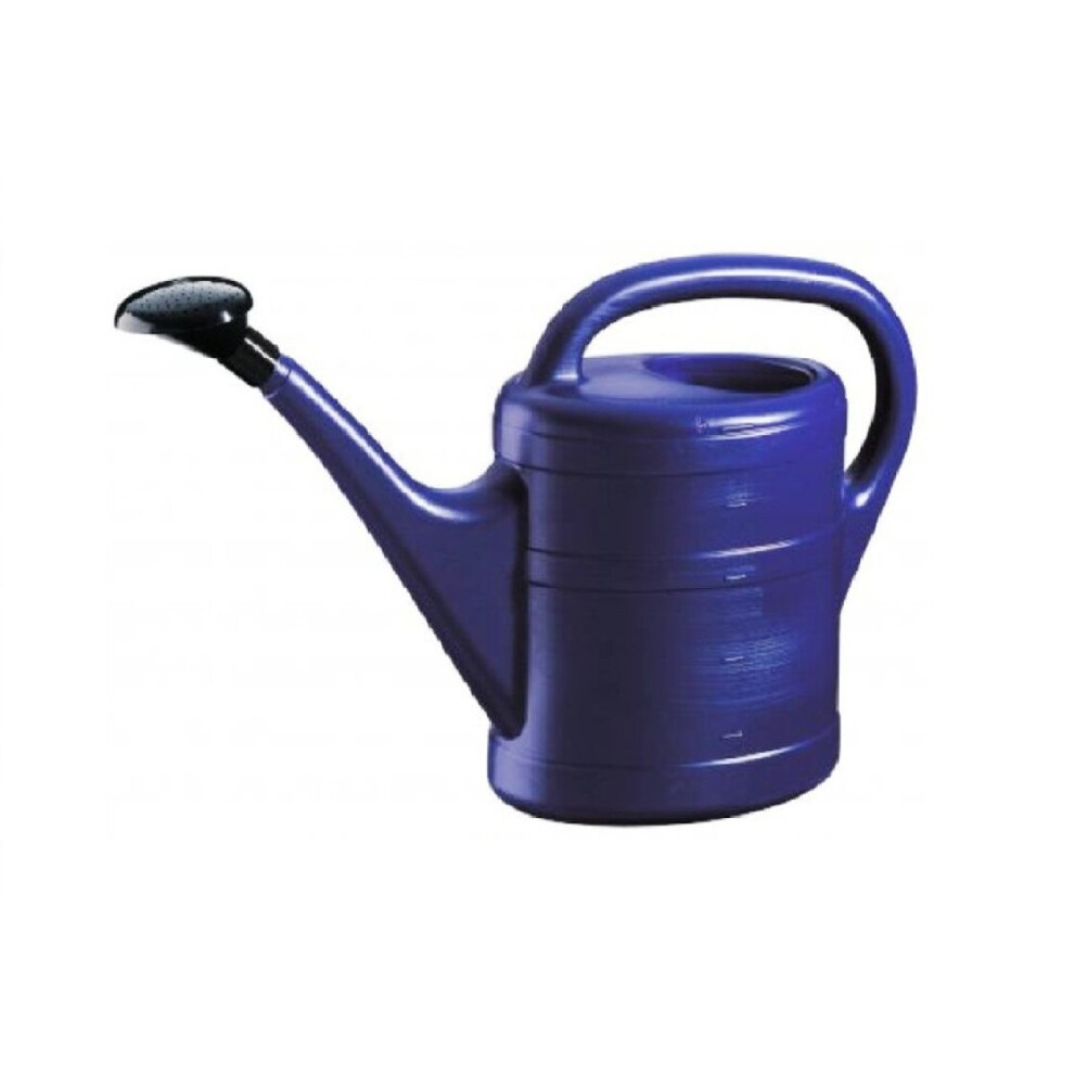 10L Garden Watering Can Indoor Outdoor Watering Can With Rose - Blue