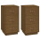 VidaXL (Honey brown) vidaXL 1/2x Solid Wood Pine Bedside Cabinet Nightstand End Table Multi Colours 2