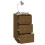 VidaXL (Honey brown) vidaXL 1/2x Solid Wood Pine Bedside Cabinet Nightstand End Table Multi Colours 5