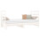 VidaXL (White) vidaXL Pull-out Day Bed Bedroom Sofa Bed Guest Bed Sofa Couch Solid Wood Pine 2